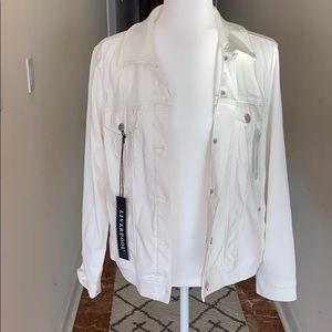 COPY - Liverpool white jean jacket